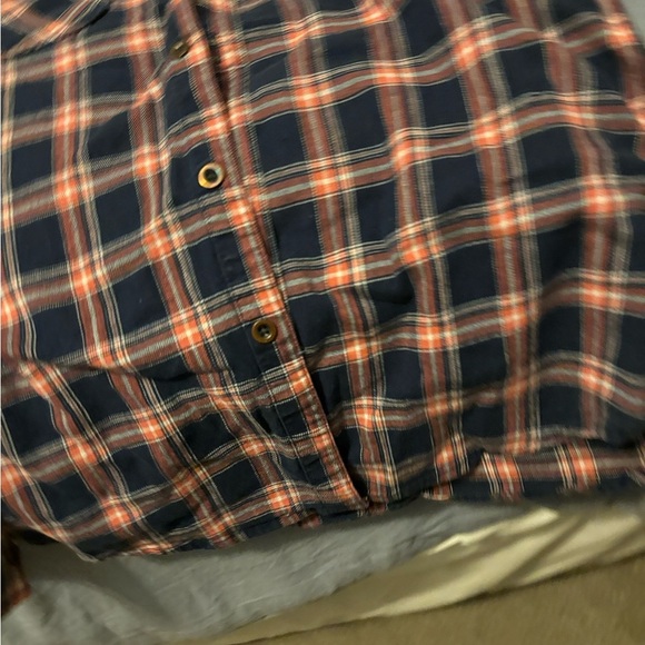 Wrangler Western Flannel Shirt Mens Medium Plaid Flex for Comfort Workwear NWOT - Picture 16 of 16